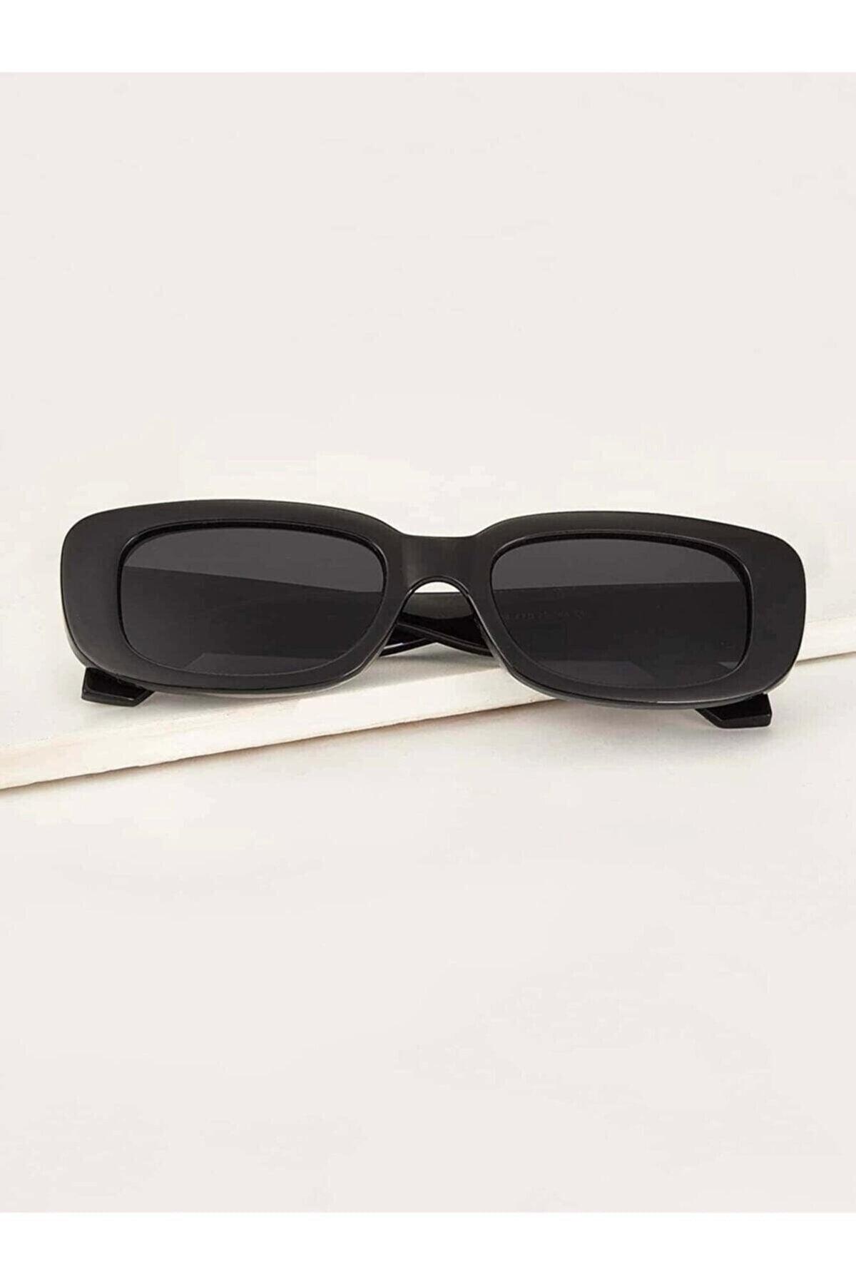 Unisex Black Vintage Retro Bone Sunglasses Chunkyframe - Swordslife