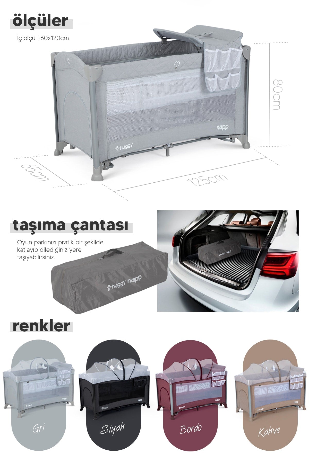 Napp 8 In 1 Anne Yani Park Bed Playpen And Bed