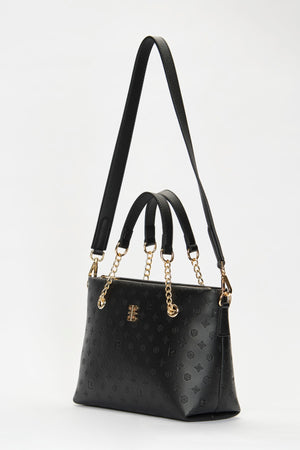 Floater Black Women'S Shoulder Bag 05Po22Y1561