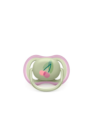 Scf085/13 Ultra Air Pacifier 0-6 Months 2 Pair Girl