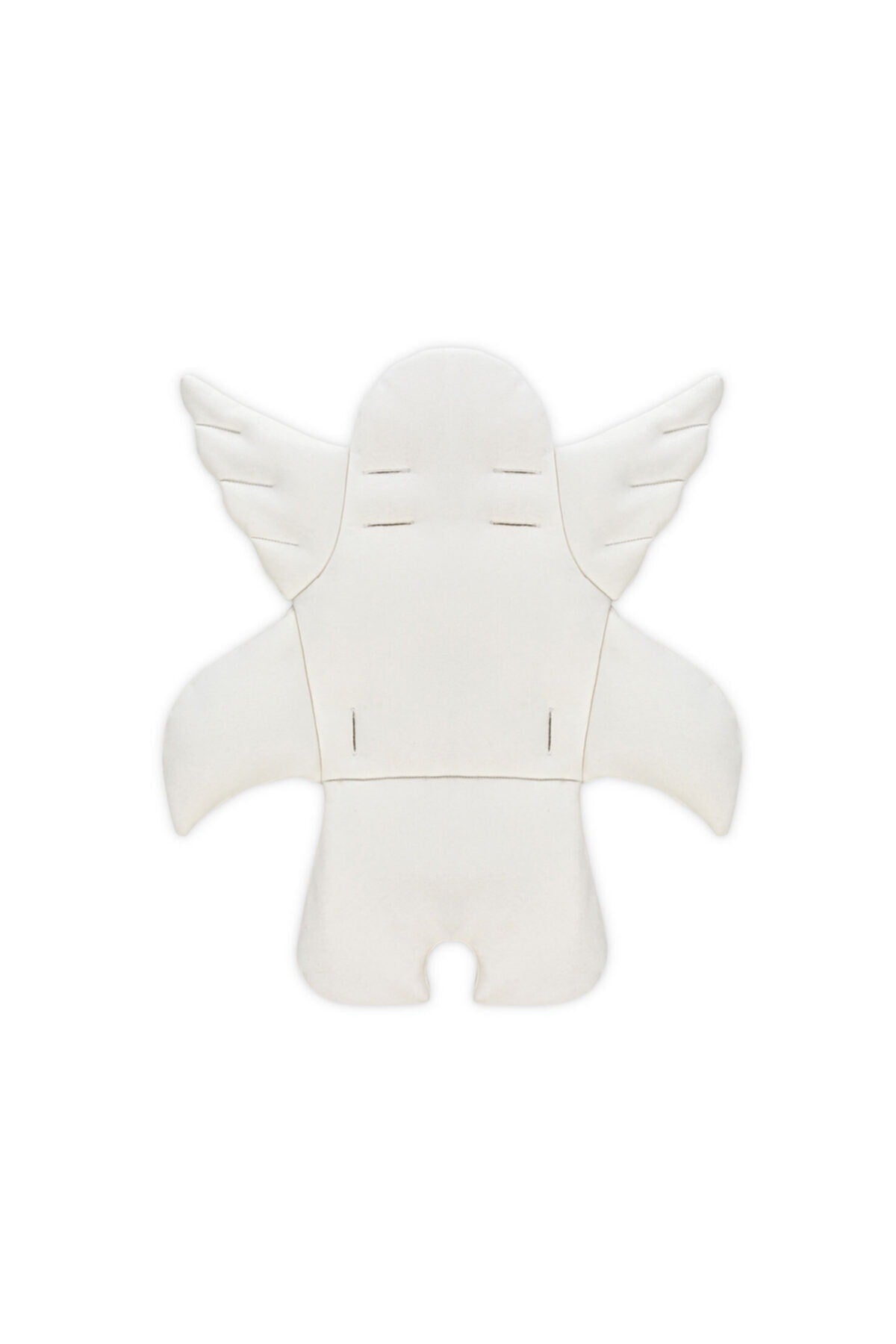 Angel Wings Multi-Purpose Highchair Cushion with Angel Wings - Ecru