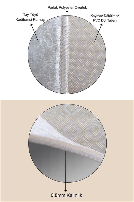 Classic Patterned Non-Slip Base Washable Set of 2 Bathroom Carpet Doormat Closet Set Kt-kzhk-85 - Swordslife