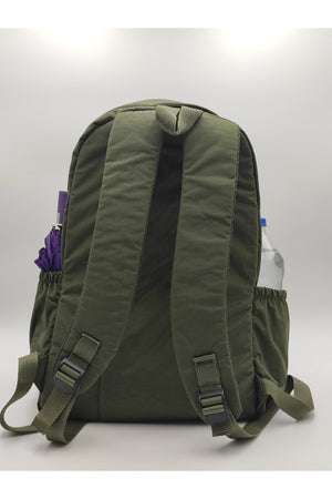 Unisex Crinkle Waterproof Fabric Large Size Multi-Cell School And Travel Backpack Cty-Lbn-101