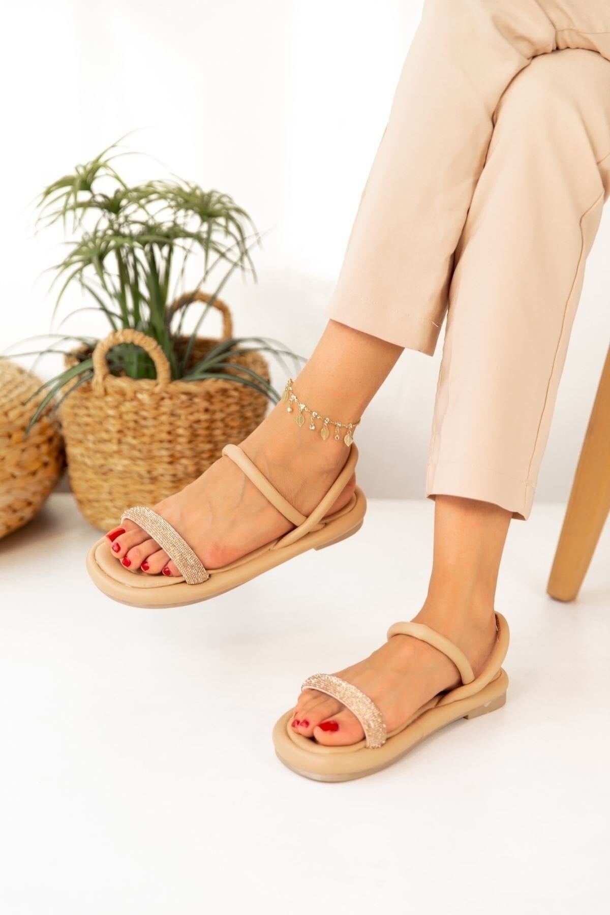 Orthopedic Women Sandals Comfortable Women Sandals Puff Sandals Anatomical Women's Sandals