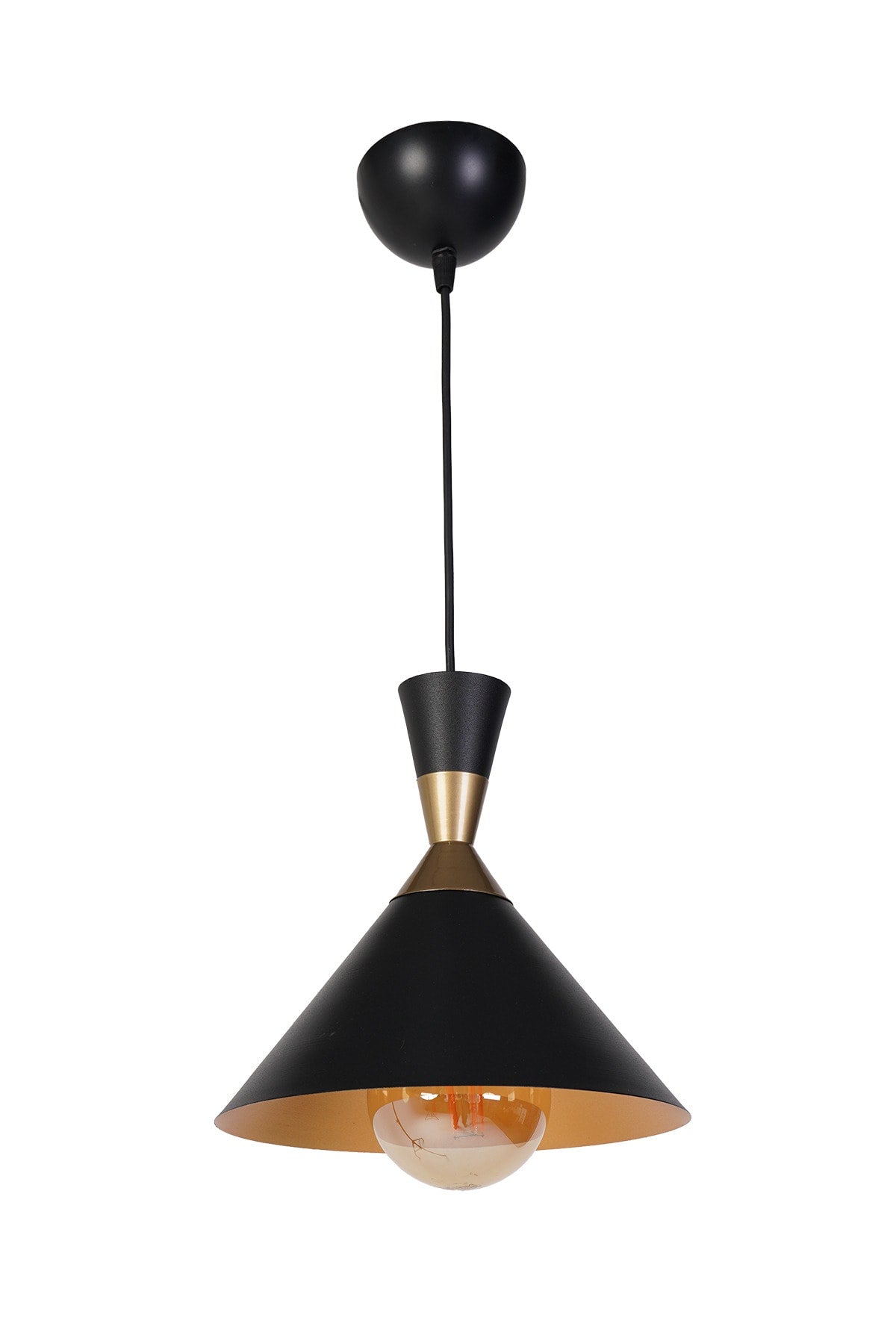 Voile Pendant Lamp Chandelier Black