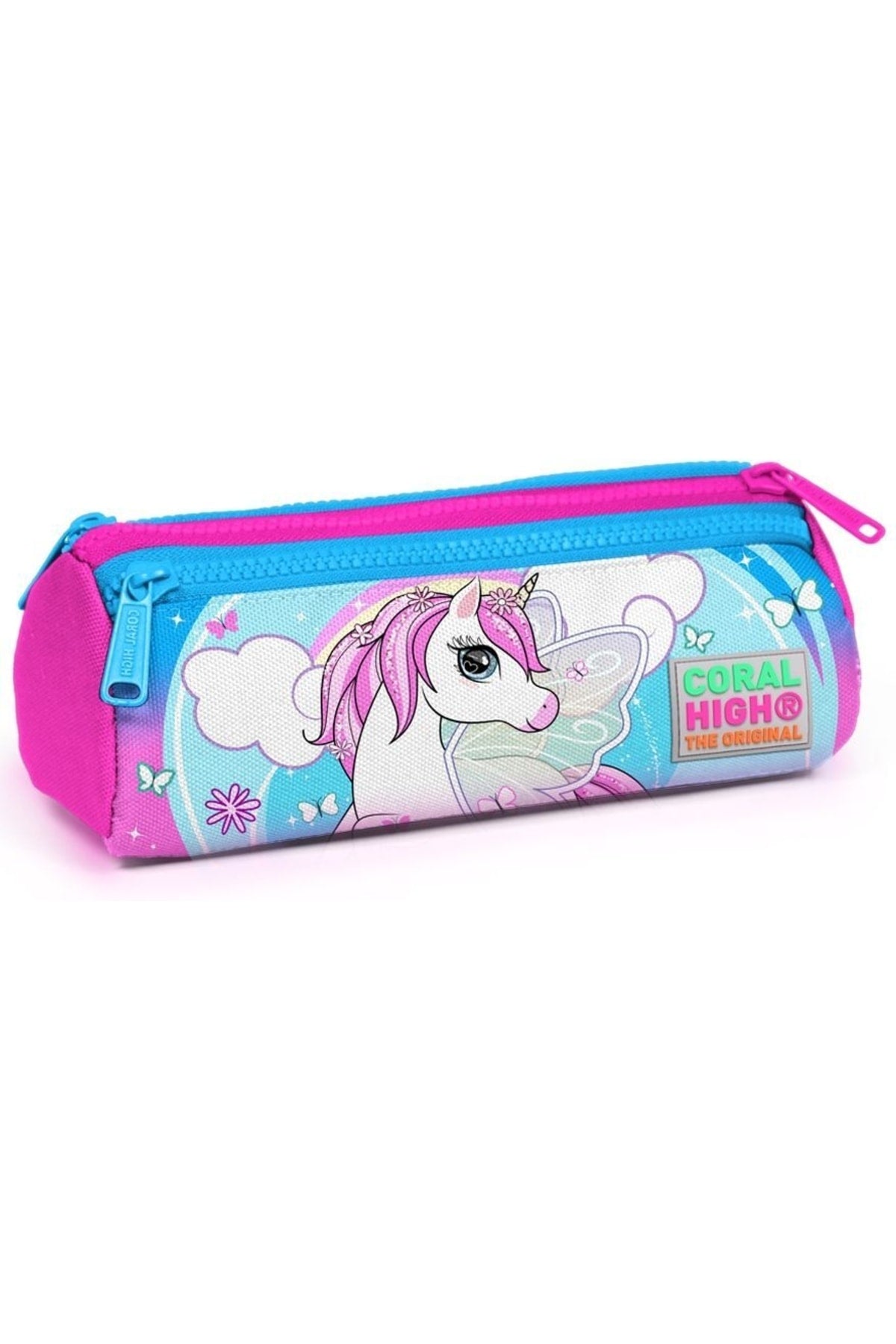 Unicorn Printed Girls' Primary School Bag Set - Usb Output