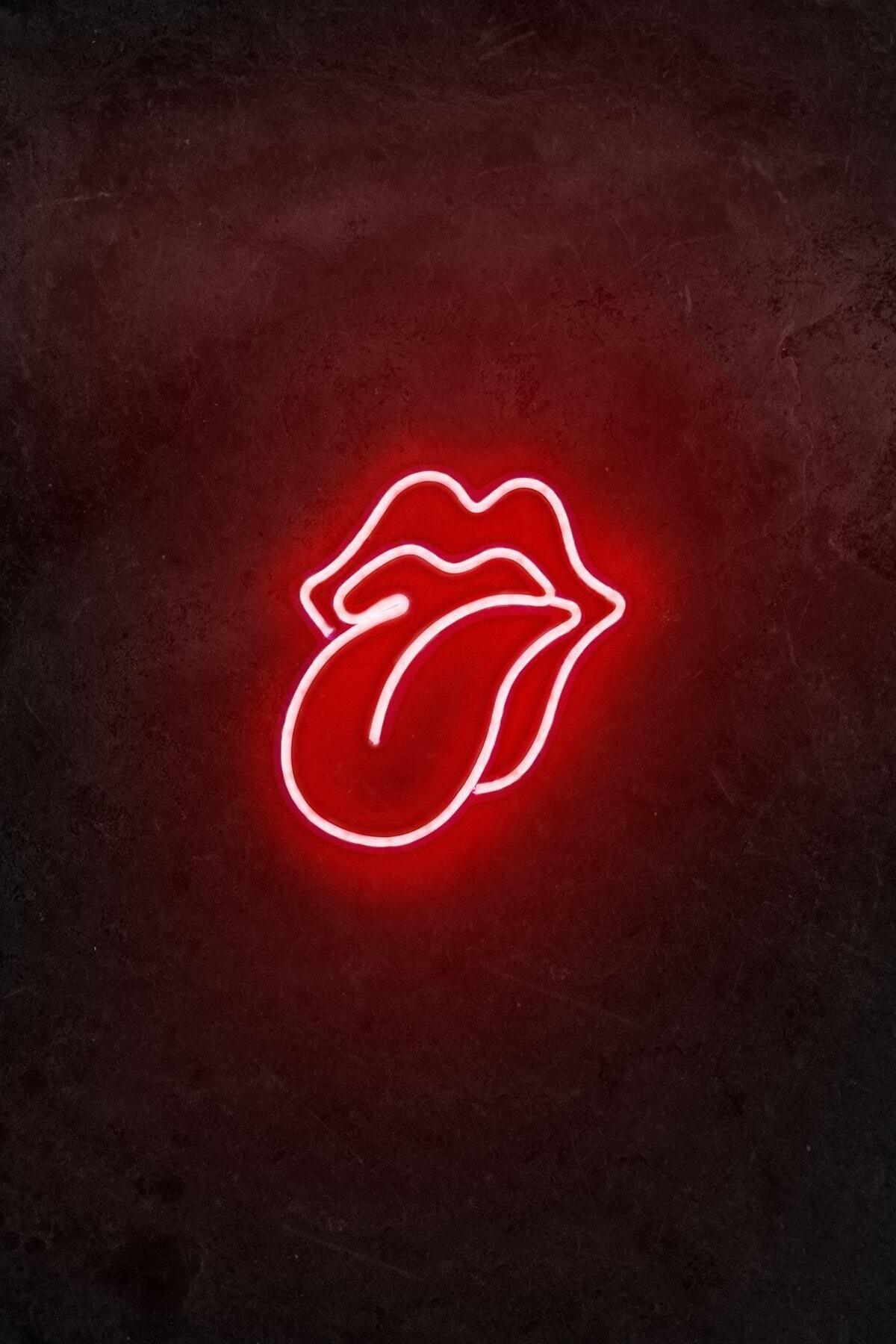 Neongraph Neon Led Graffiti Decorative Illuminated Night Light Wall Art The Rolling Stones - Swordslife