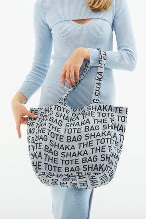 Gray U50 Snap Closure The Tote Bag Printed Canvas Fabric Casual Women'S Arm And Shoulder Bag L:35 Cm