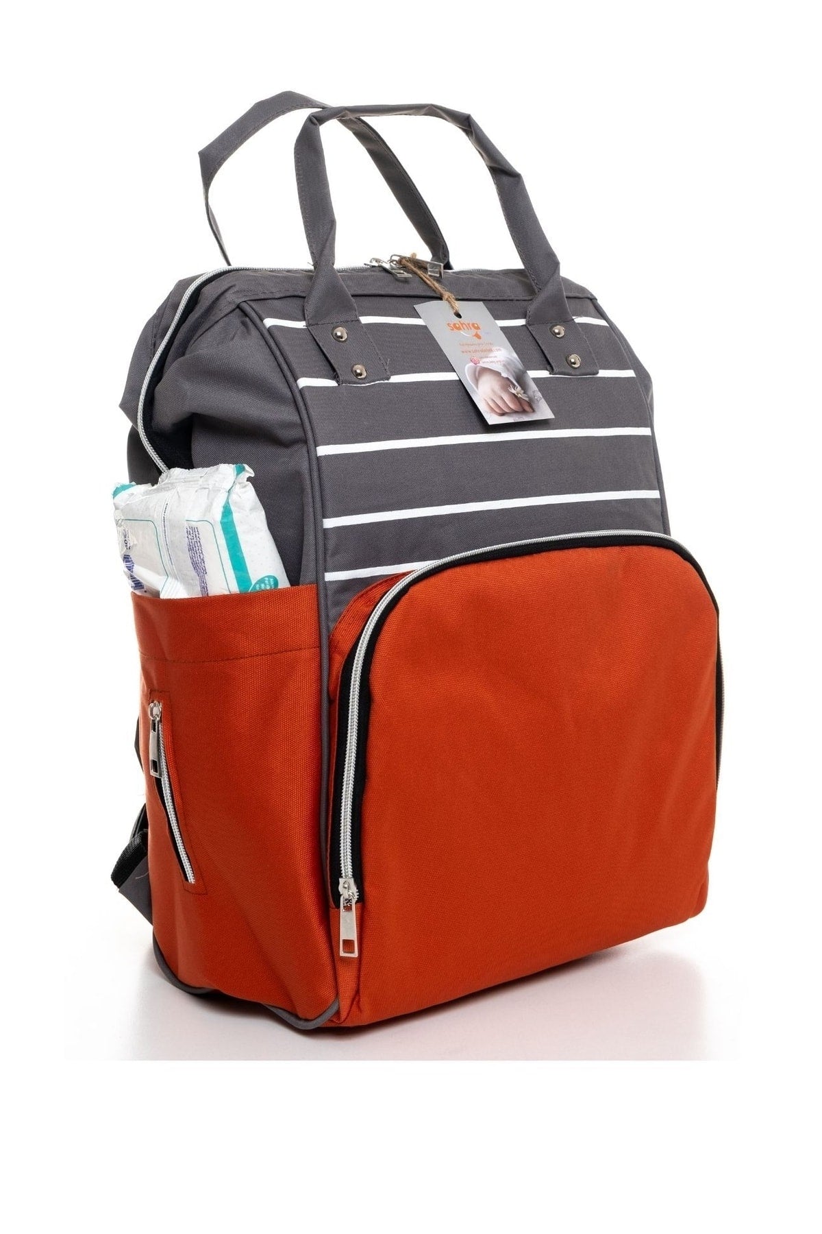5 Piece Maternity Set (Baby Care Backpack, Hospital Exit, Chickpea Blanket, 10 Wipes And 3 Socks)