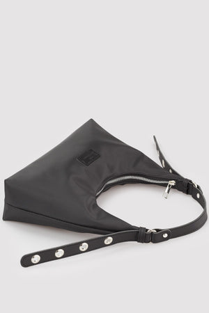 Women'S Black Baguette Bag 205