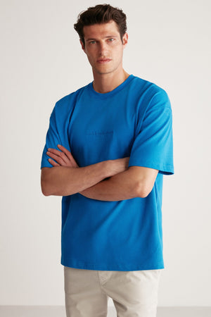 Taylor Oversize Blue T-Shirt