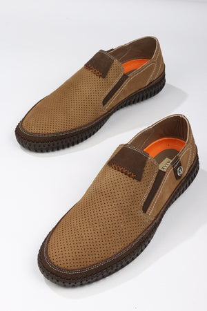 Casual Casual Summer Men'S Shoes Lace-Up Genuine Leather Men'S Shoes