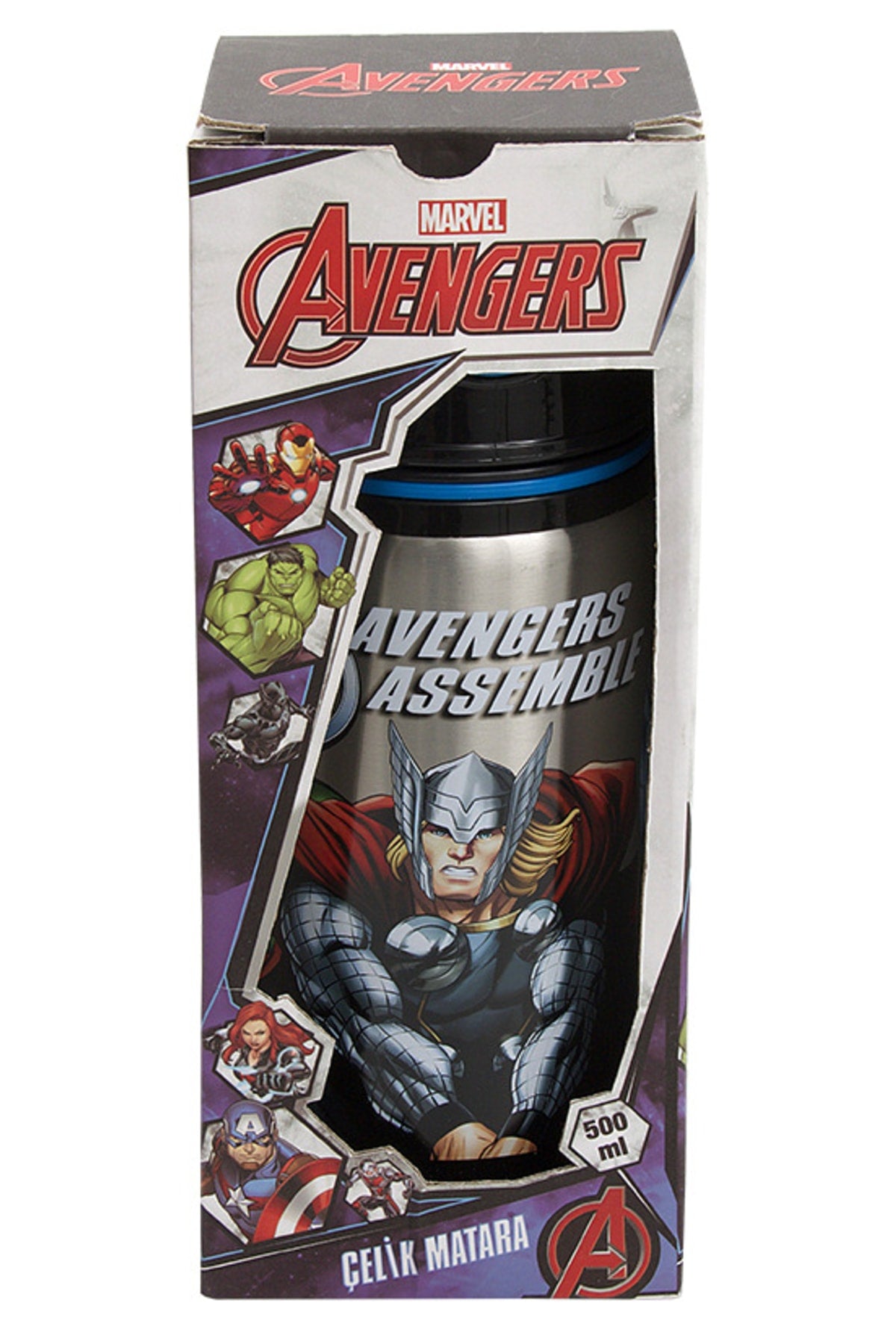 Avengers Steel Flask Salto 500ml Assamble