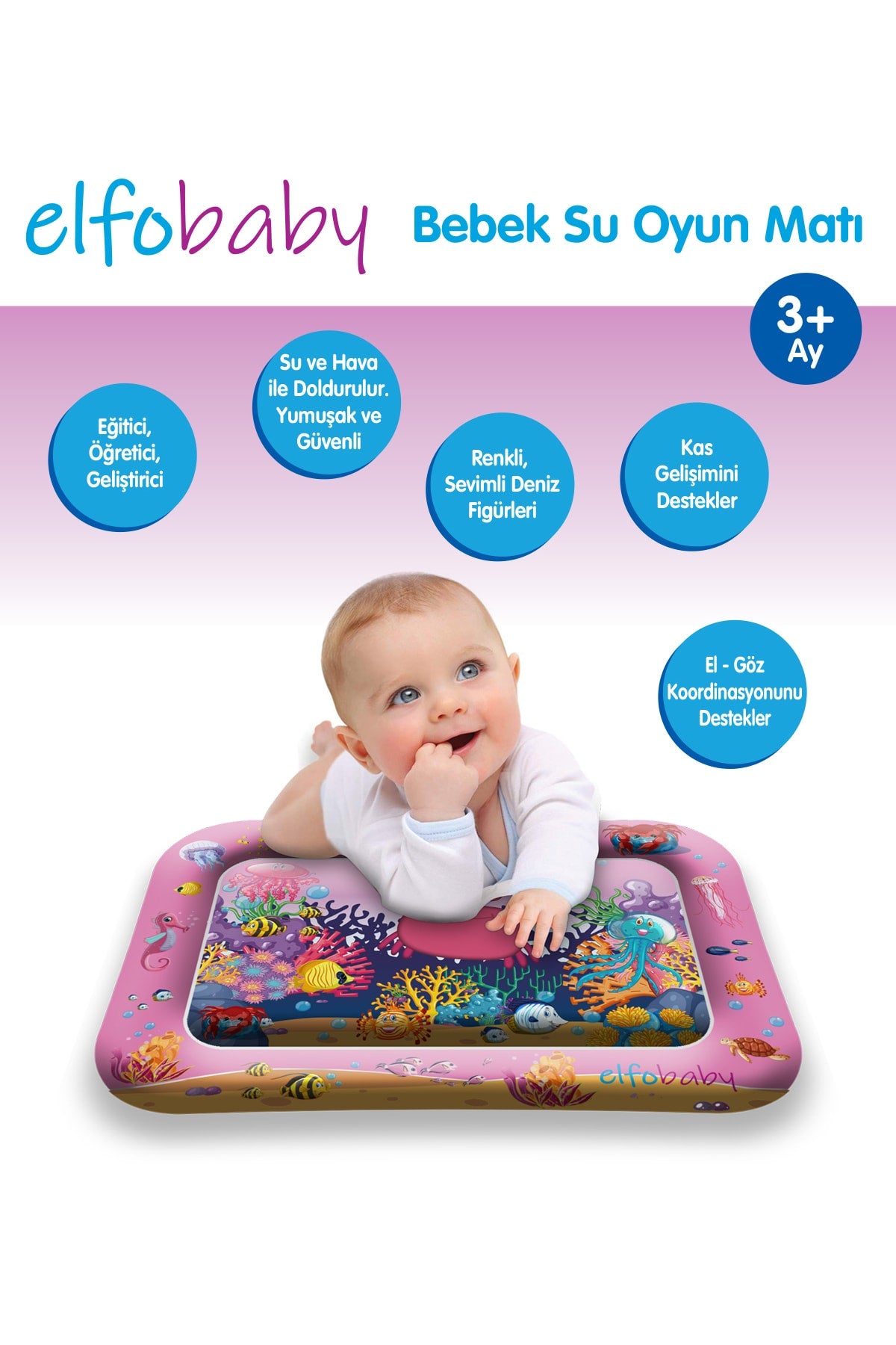 Baby Water Play Mat (Cheerful Crab)