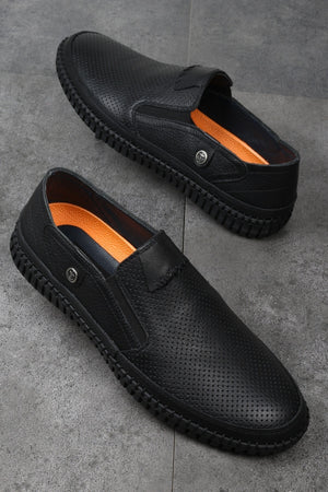 Casual Casual Summer Men'S Shoes Lace-Up Genuine Leather Men'S Shoes