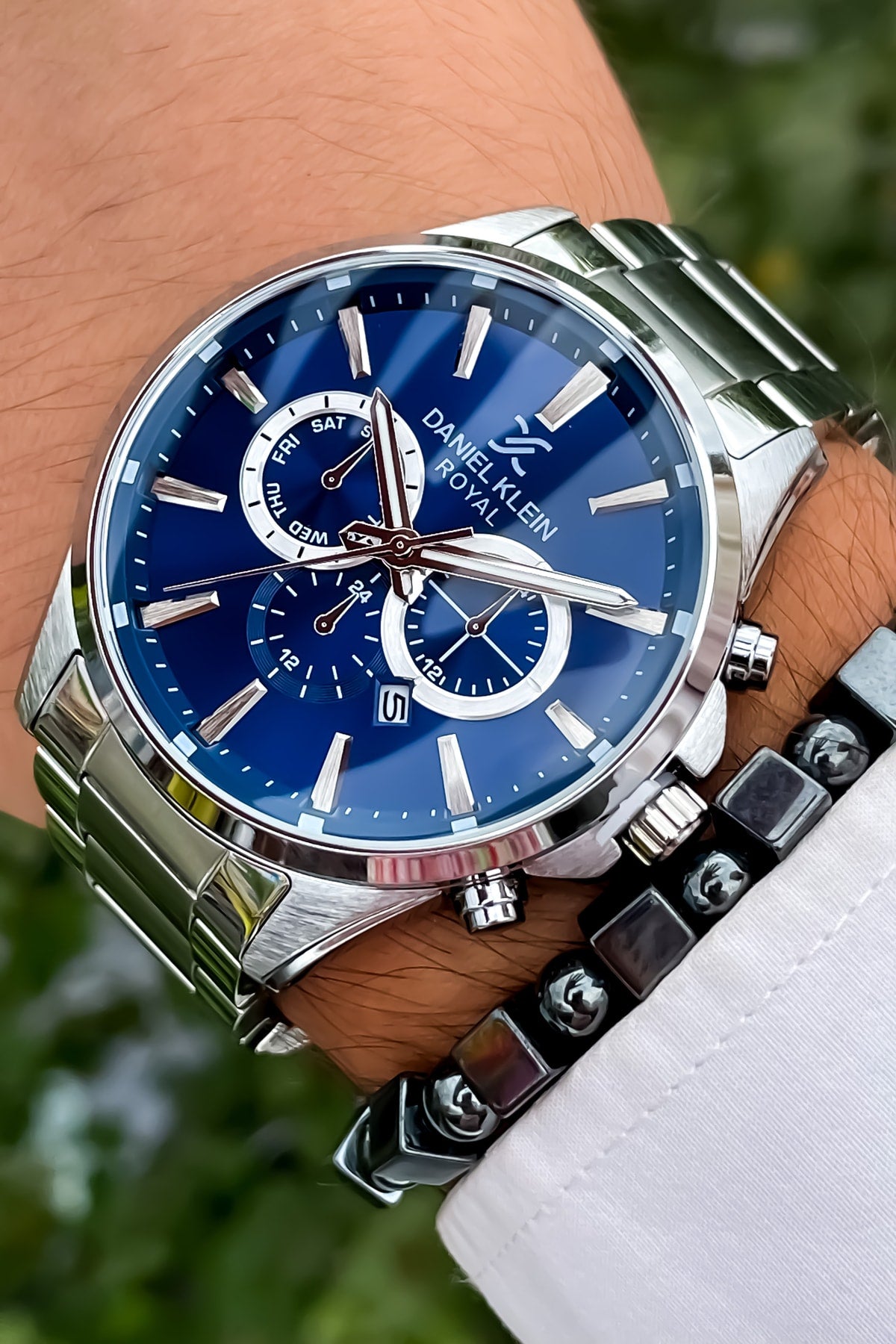 Original Brand Men'S Wristwatch And Bracelet With Gift