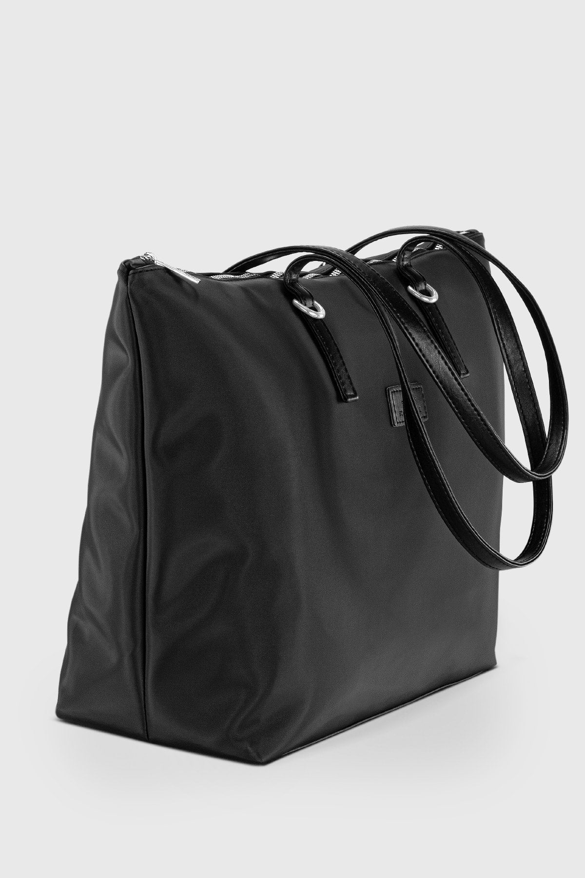 Women'S Black Shopper Bag 217