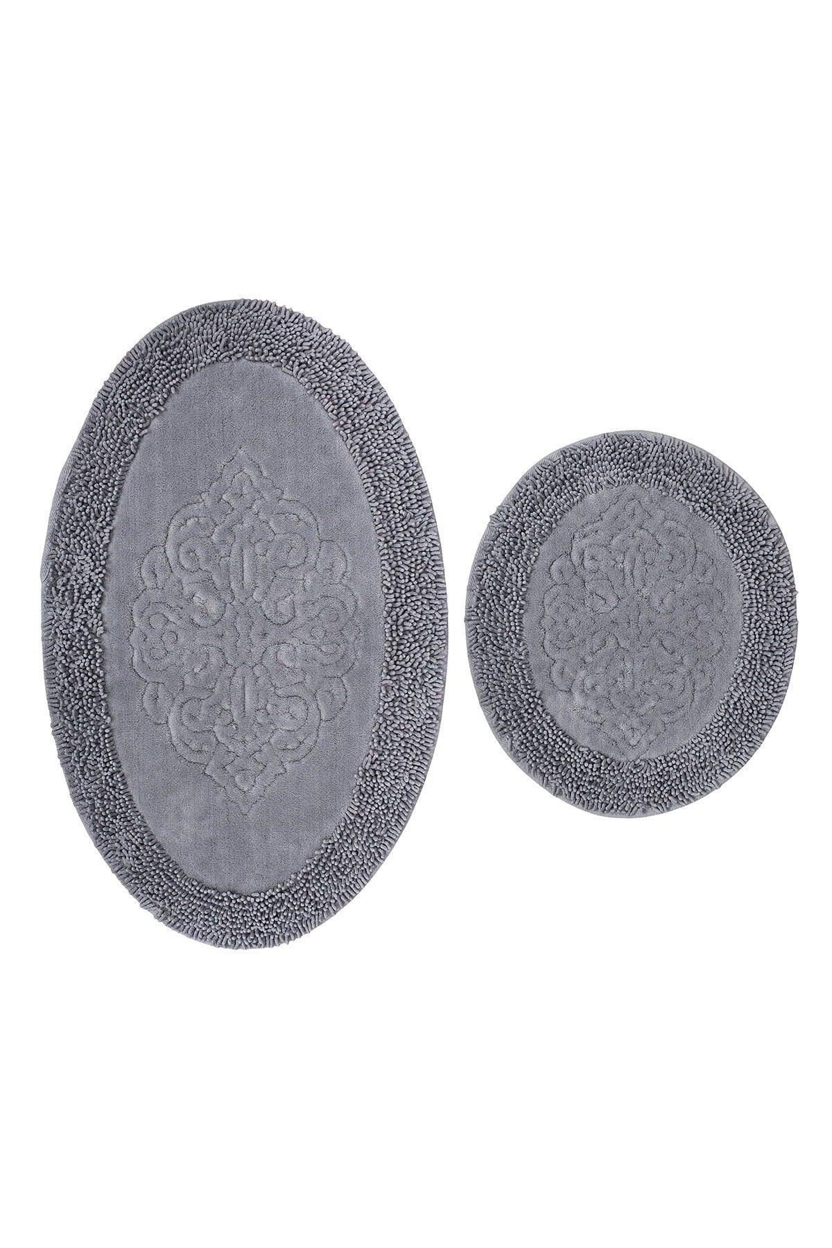 Cotton Pasta Oval 2-Piece Closet Set Gray - Swordslife