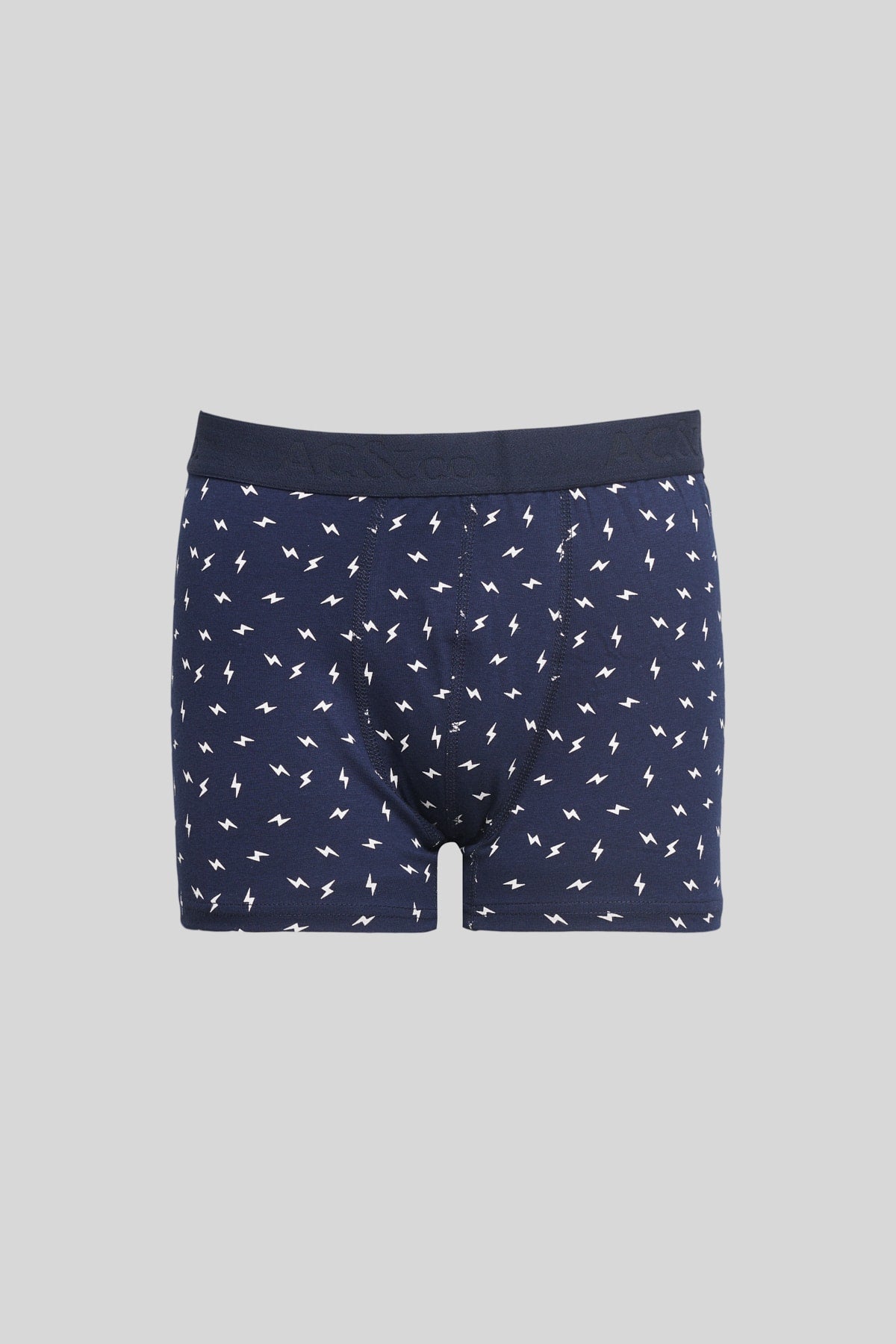 Men'S Navy Blue 3-Pack Cotton Flexible Boxer