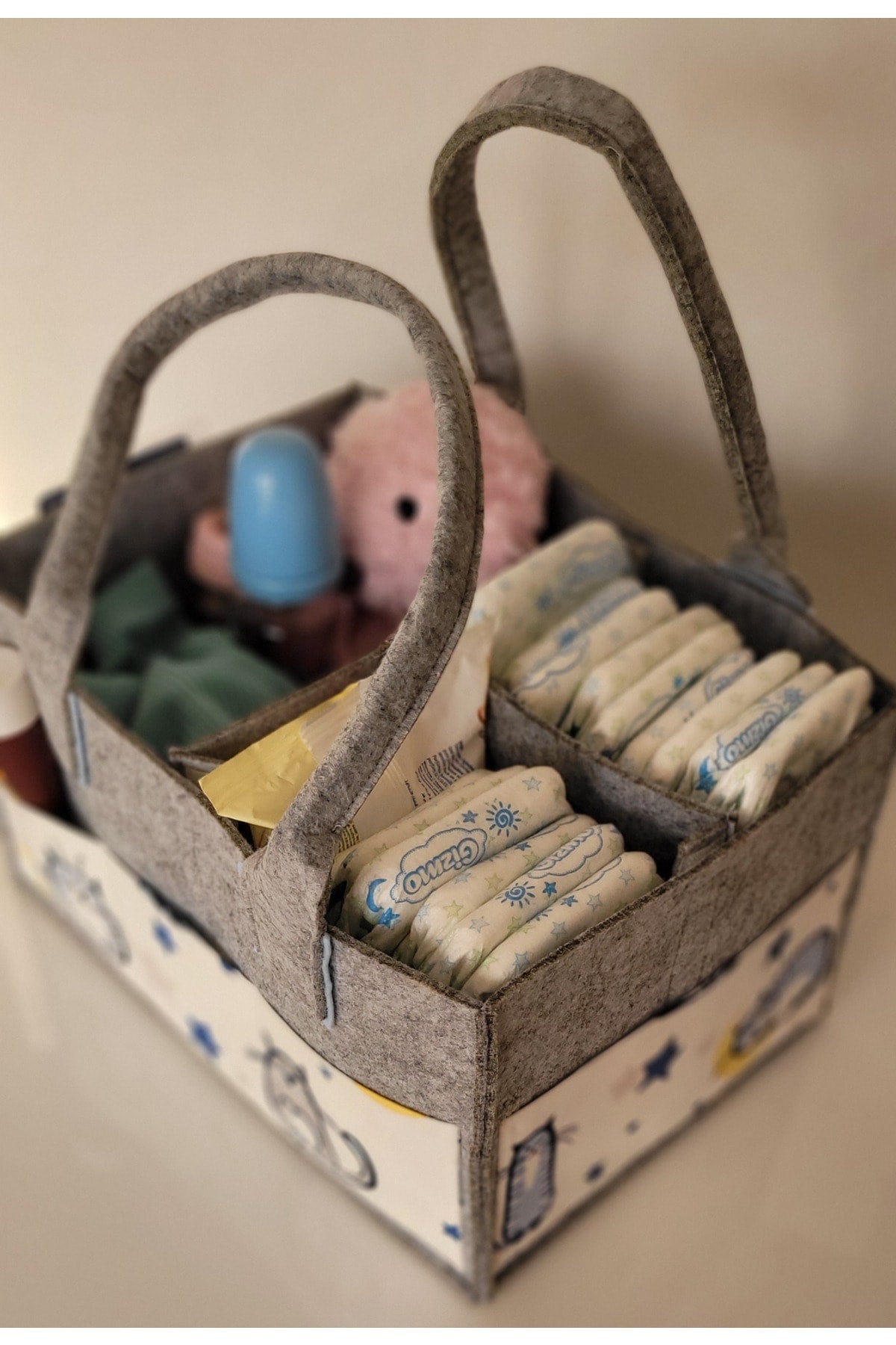 HANDMADE ORGANIZING AND HANGING FUNCTIONAL BABY BAG SET