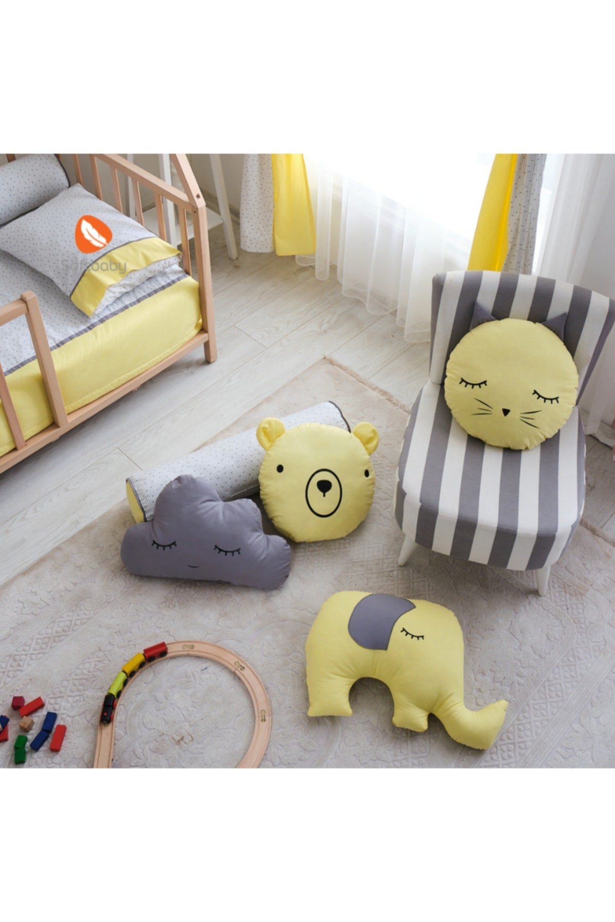 Stars Yellow Montessori Sleeping Set