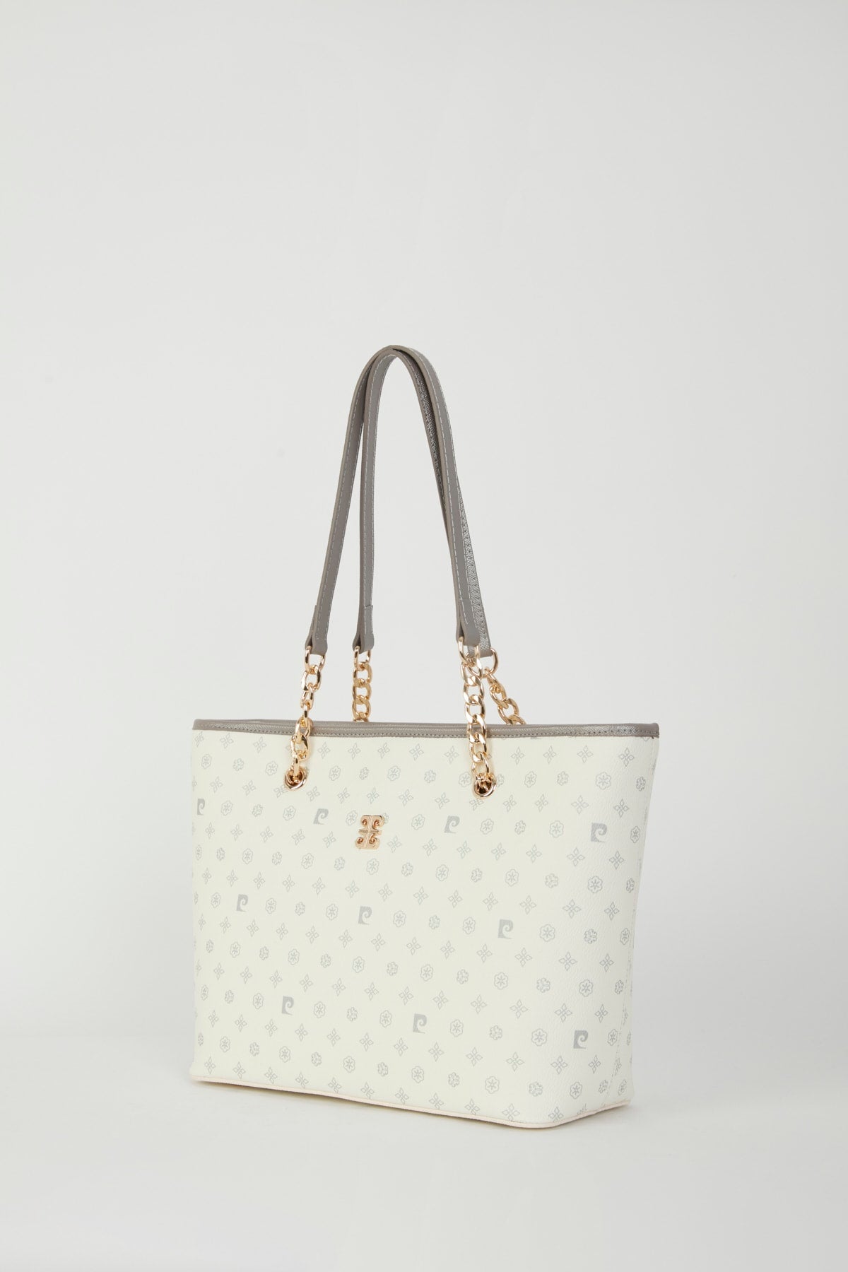 White Monogram Women's Shoulder Bag 05PO22Y1546