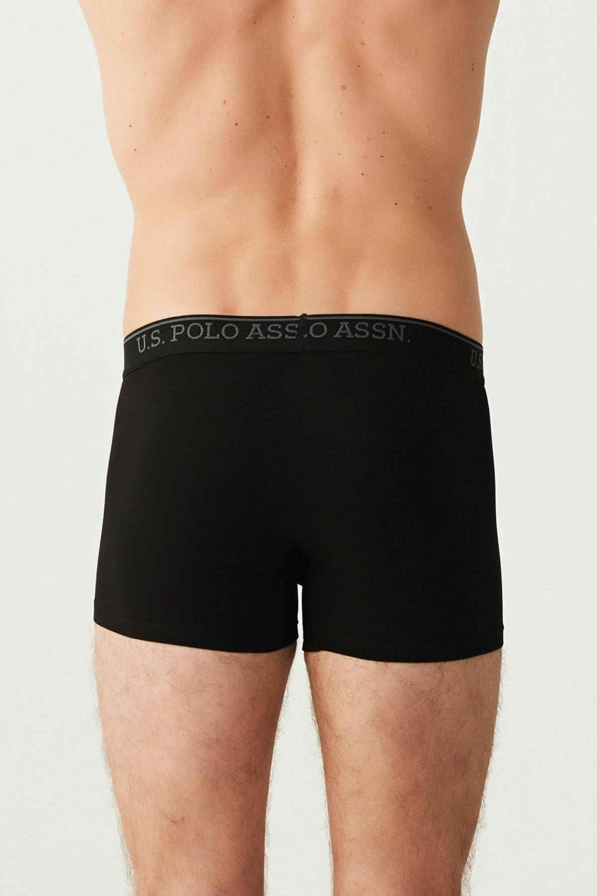 Men's Anthracite Melange - Black 3 Pcs Boxer