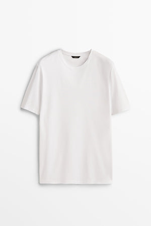 Short Sleeve Mercerized Cotton T-Shirt