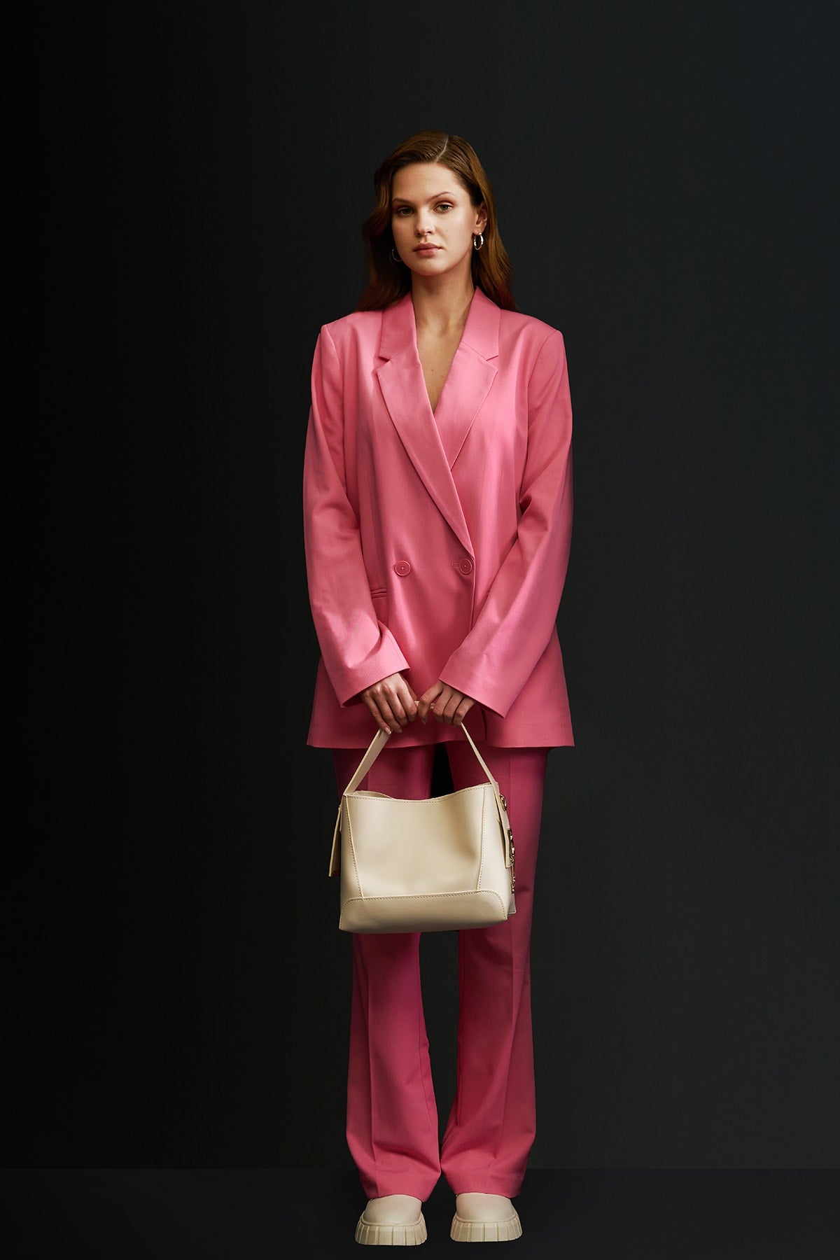 Women'S Hand And Shoulder Bag With Inner Wallet