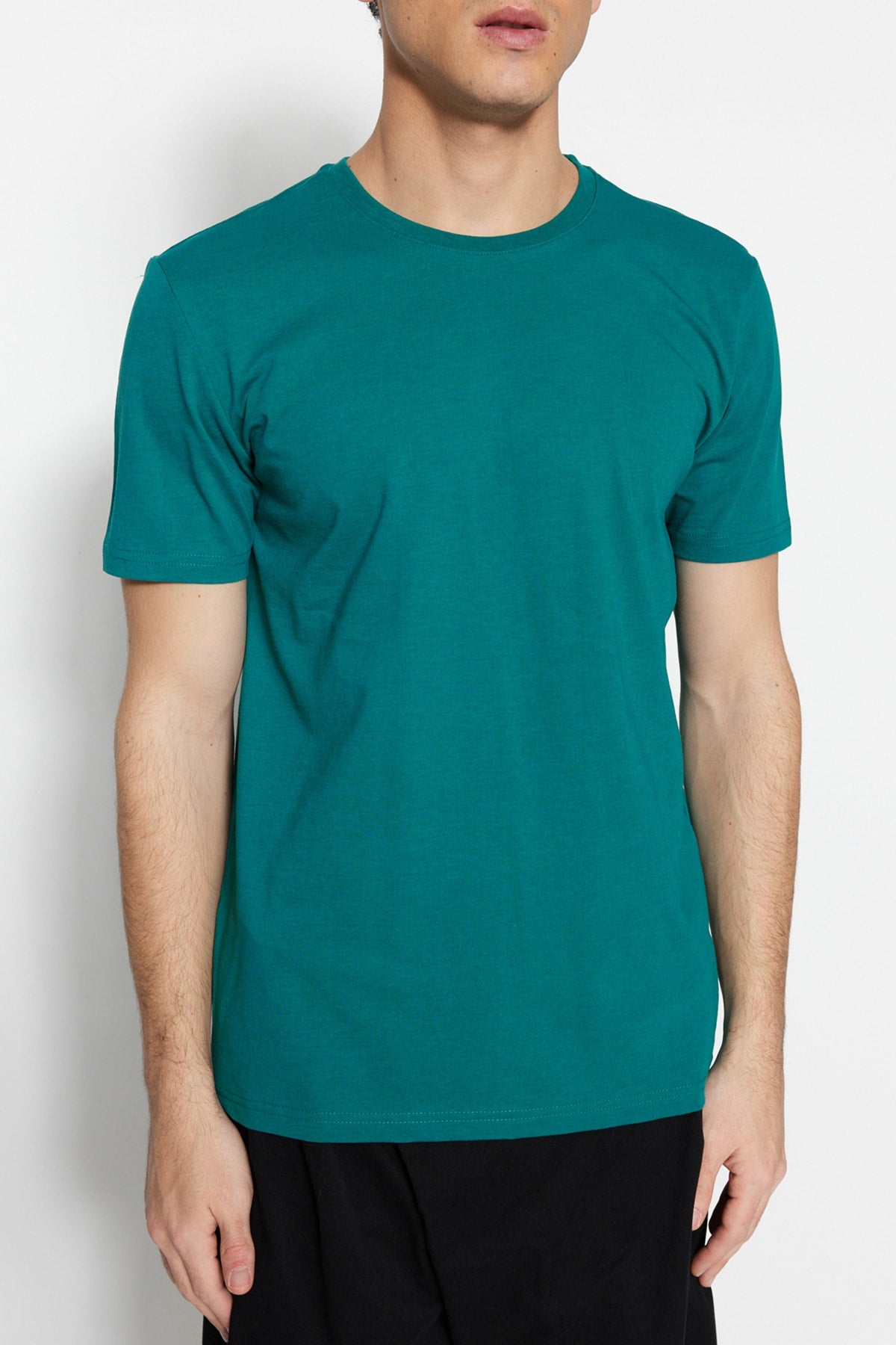 Petrol Men'S Basic Regular/Normal Cut Crew Neck Short Sleeved T-Shirt Tmnss22Ts0271