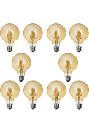 4w Balloon Rustic Edison Bulb E27 Amber Vintage