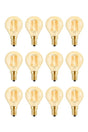 4w E-14 Socket Filament Led Bulb Yellow Light 12