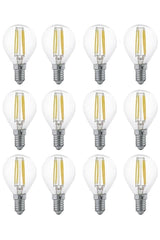 4w E-14 Socket Filament Led Bulb Yellow Light 12