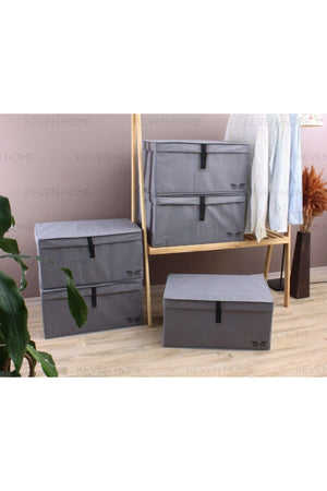 5 Pcs Home Organizing Storage Bag Mega Box Cabinet