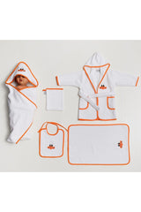 5 Piece Baby Bathrobe Set Duck - Swordslife