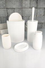 5 Piece Wicked Bathroom Set White 478 - Oky-1150 - Swordslife