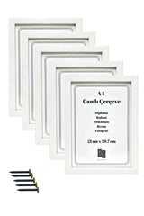 5 Pcs A4 Frame Real Glass Document Diploma