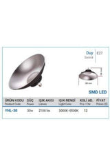 50w High Ceiling Led Ceiling Luminaire E27 Lampholder