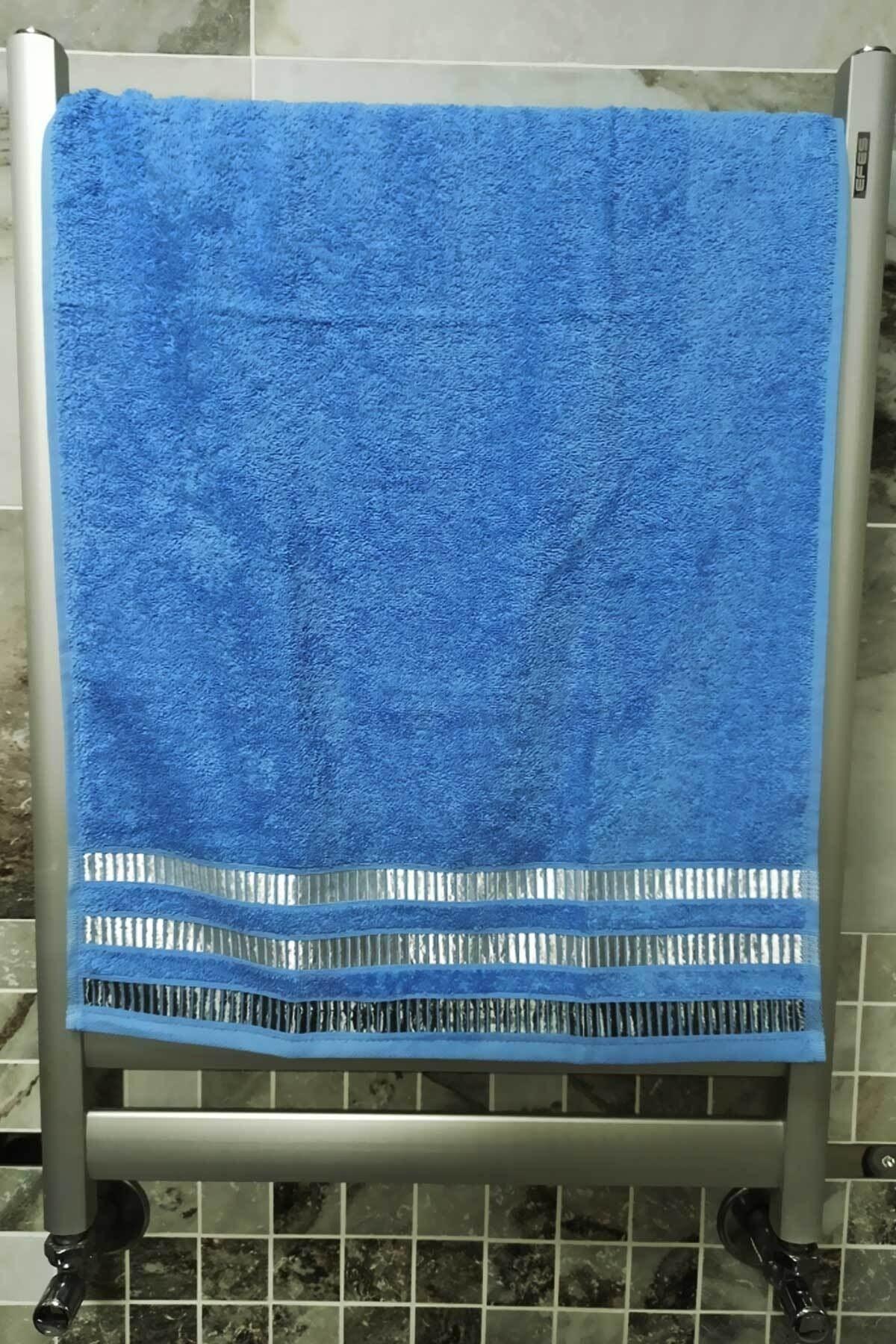 50x90 Cm 100% Cotton Hand And Face Towel-blue - Swordslife