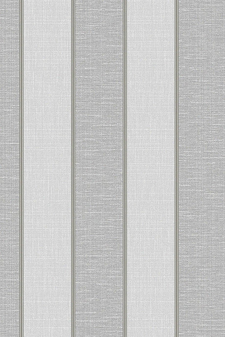 5353 Popular Soft Gray Cream Thick Striped Luxury Wallpaper 5.30 M² - Swordslife