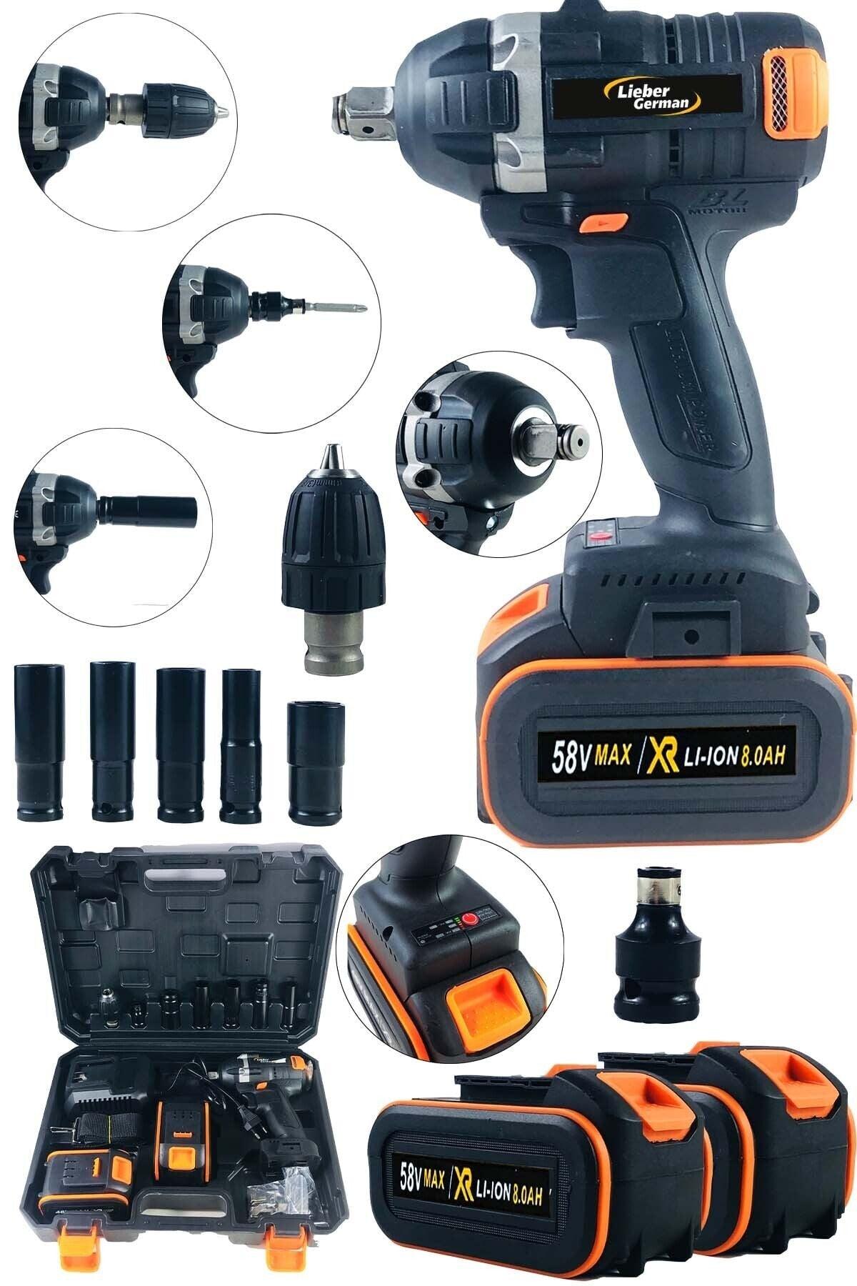 58 V 8 Ah Kohlemotor Voller professioneller