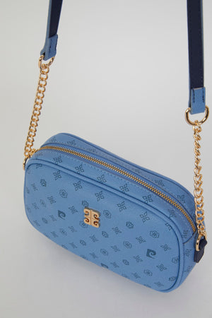 Blue Monogram Women'S Shoulder Bag 05Po22Y1543