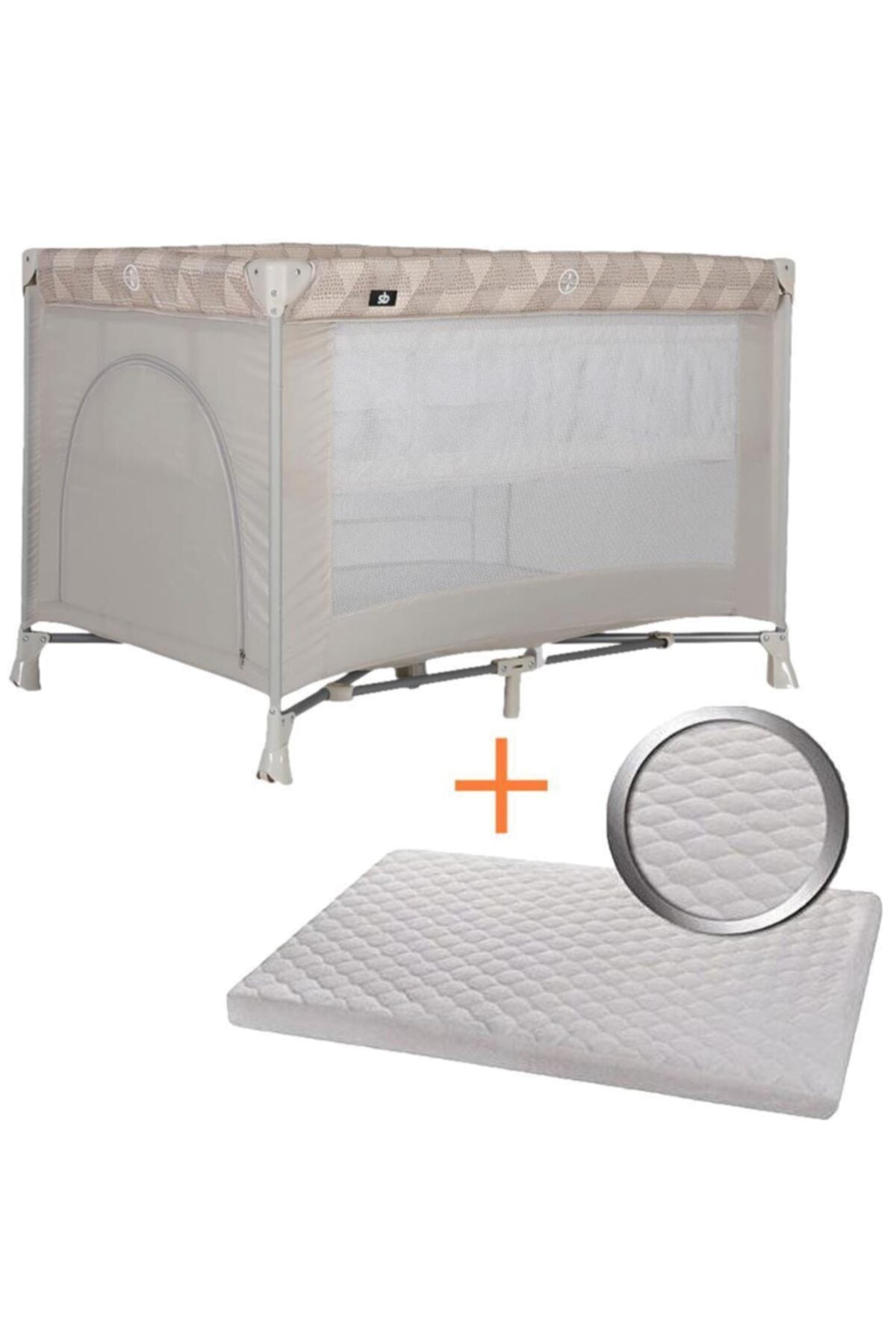 Playground And Bed La Vita Park Bed Set 70X110 Cm