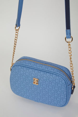Small Alphabet Blue Women'S Shoulder Bag 05Po22Y1543