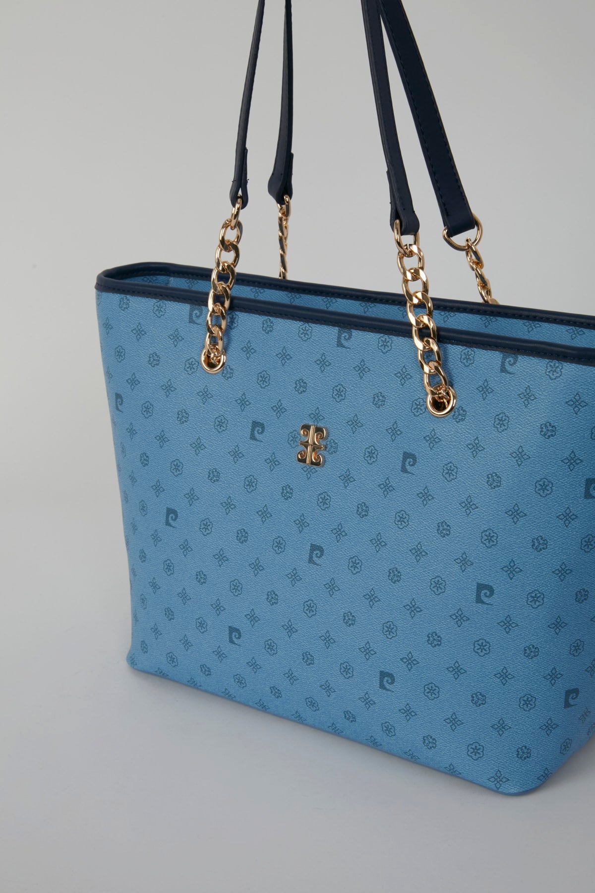 Blue Monogram Women'S Shoulder Bag 05Po22Y1546