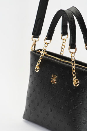 Floater Black Women'S Shoulder Bag 05Po22Y1561