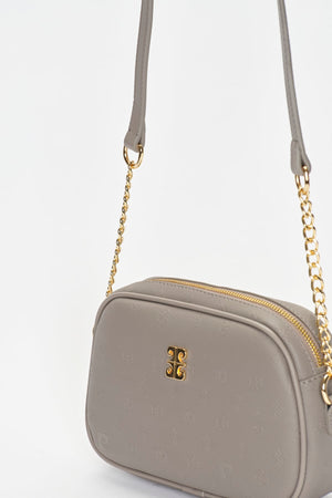 Print Gray Women'S Shoulder Bag 05Po22Y1543