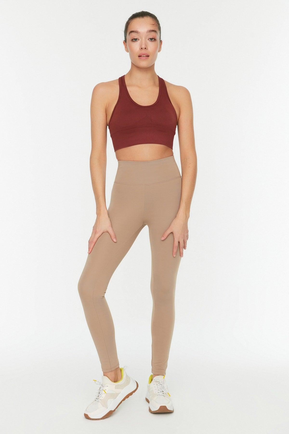 Camel Gatherer Full Length Sports Leggings TWOAW21TA0029 - Swordslife