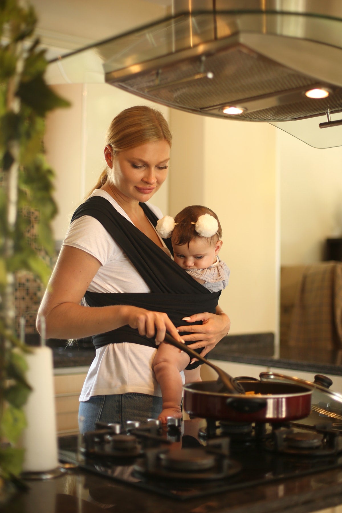 Flexible Wrap Sling Baby Carrying Wrap 100% Cotton Quality Tested Certified Sling