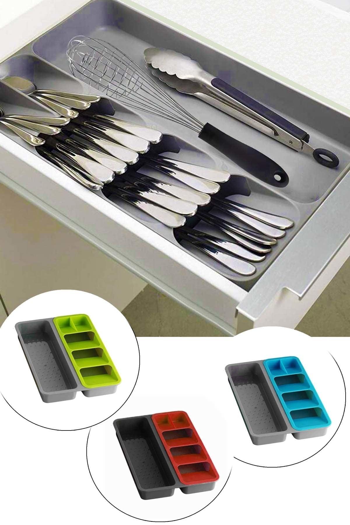 6 Compartment Drawer Cutlery Cutlery